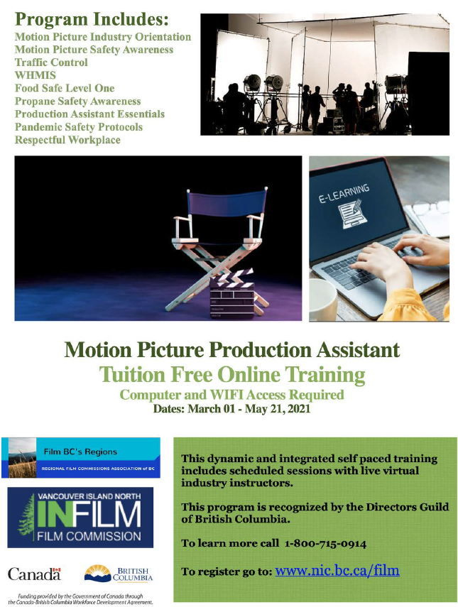 Motion Picture Production Assistant